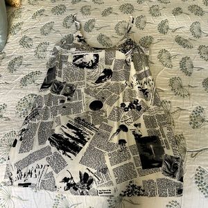 Reformation black and white dress NWT